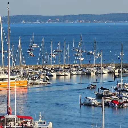 Vue Panoramique Sur Bassin,piscine Et Terrasse 公寓 阿卡雄