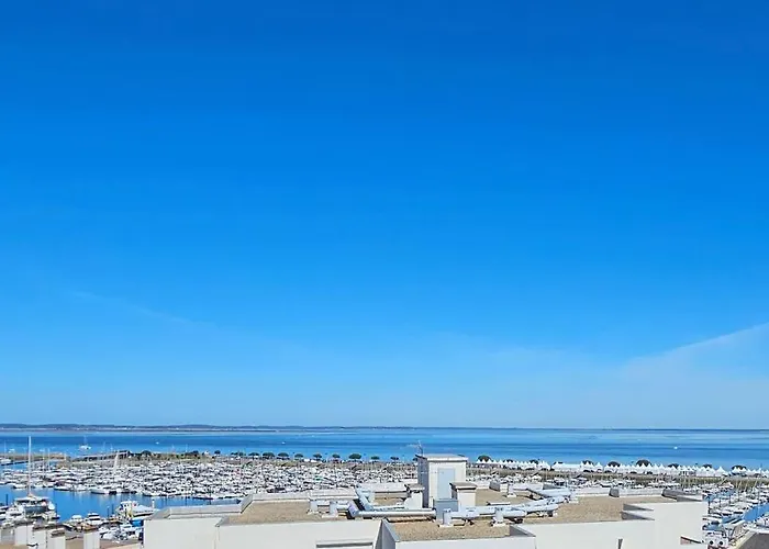 Vue Panoramique Sur Bassin,piscine Et Terrasse * Arcachon