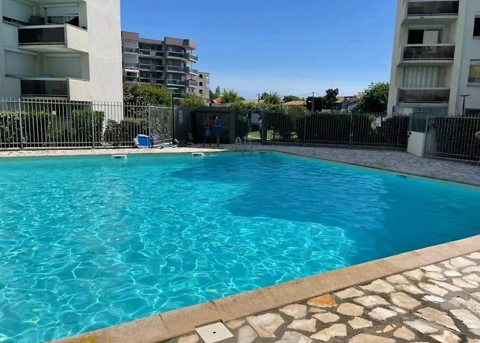 Vue Panoramique Sur Bassin,piscine Et Terrasse