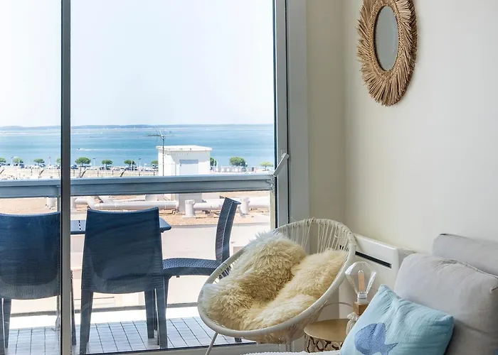 Vue Panoramique Sur Bassin,piscine Et Terrasse Arcachon