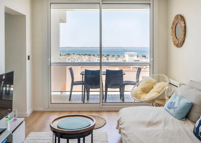 Lägenhet Vue Panoramique Sur Bassin,piscine Et Terrasse Arcachon